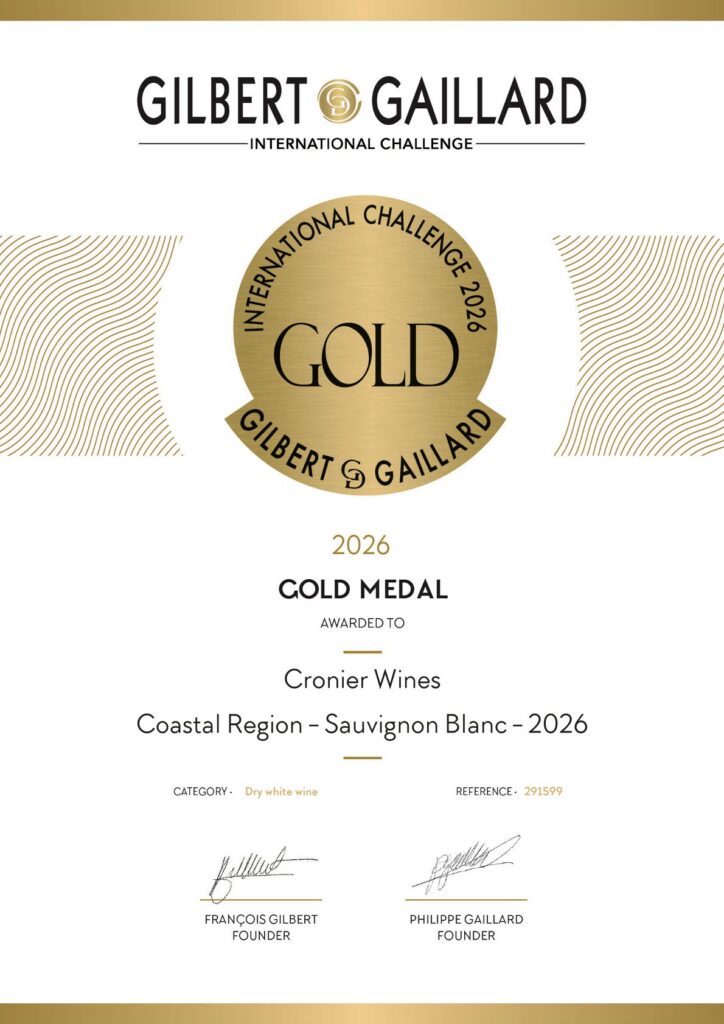 Sauvignon Blanc 2026 Awarded Gold Diplome